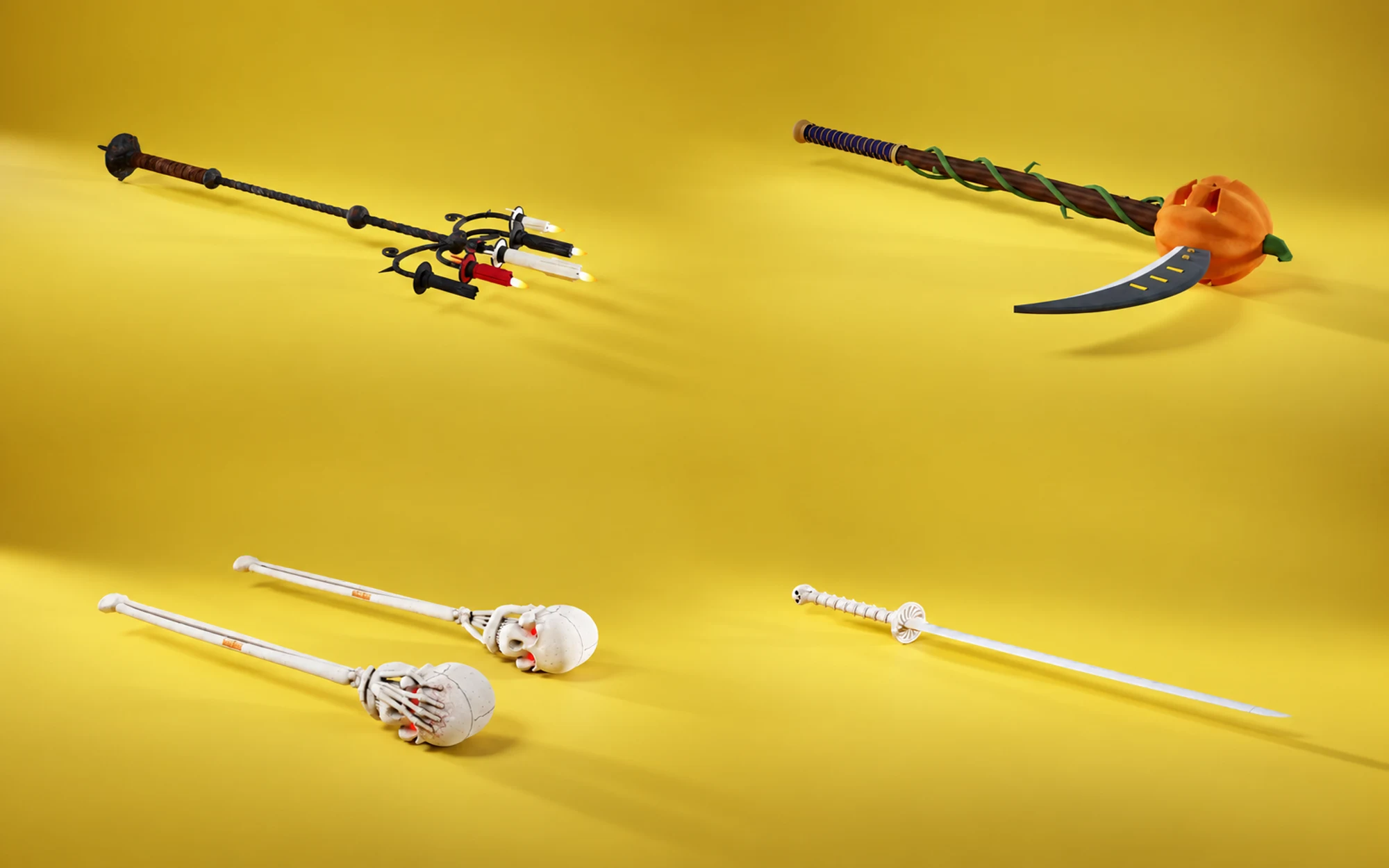 Pack armes blanches — PACK HALLOWEEN ARMES BLANCHES