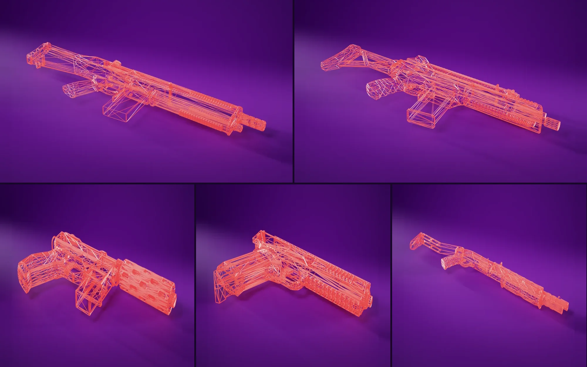 Pack PVP — 5 armes — PACK PVP